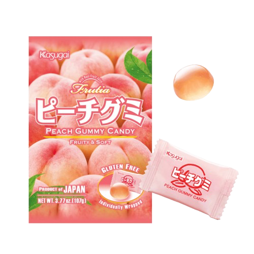 Bonbons Japonais Gummy Pêche
