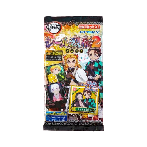 Chewing-Gum et Sticker Demon Slayer