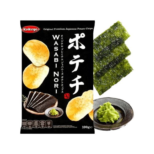 Chips Wasabi Nori Potechi Koikeya