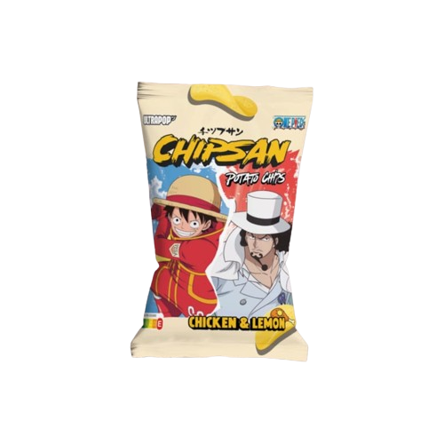 Chips Ultra Pop Luffy Vs Lucci One Piece Goût Poulet Citron