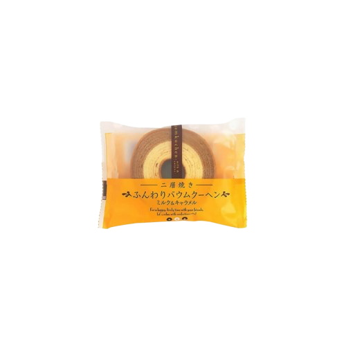 Gâteau Japonais Baumkuchen Lait et Caramel