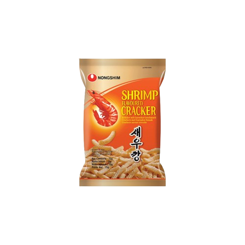 Crackers Epicés Goût Crevette Nongshim