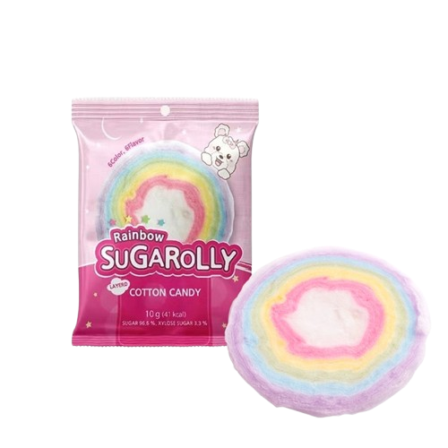 Bonbon Yesong Barbe à Papa Arc-en-ciel Sugarolly